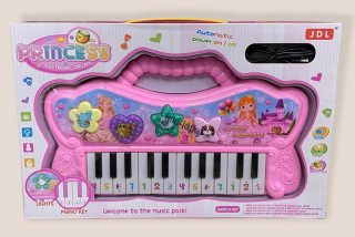 Dětské piano růžové