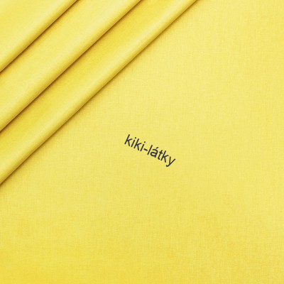 Bavlna jednobarevná žlutá
