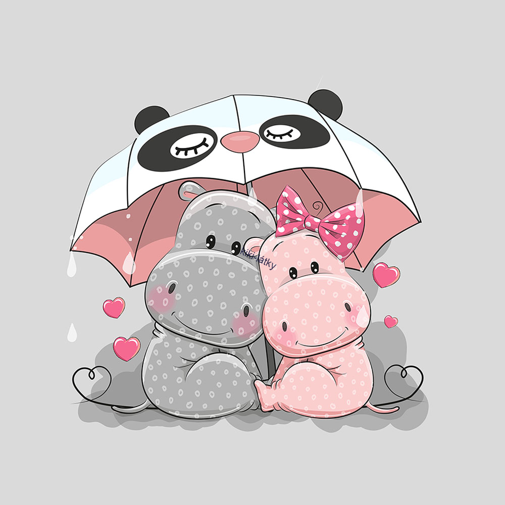 Panel Hrošící pod deštníkem